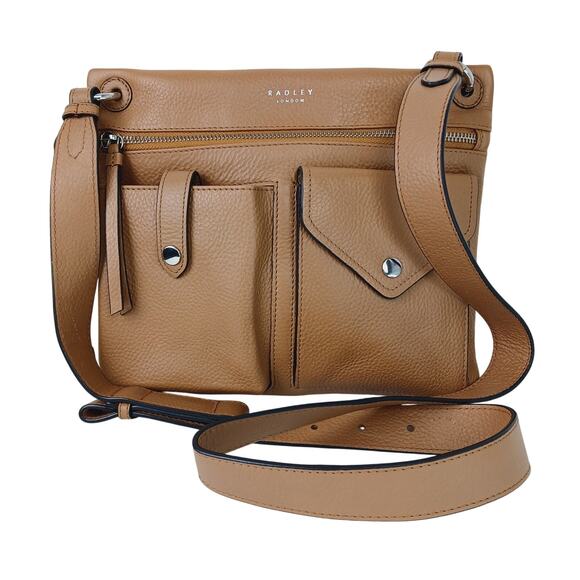 Radley London Wilton Way Casual Medium Leather Zip top Crossbody Bag - Picture 2 of 7